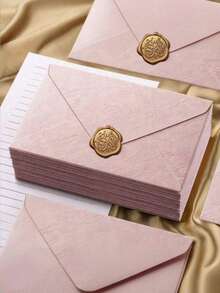 100/20/50 Pieces Of Tree-Patterned White Letter Window Envelopes DIY Handmade Gift Packaging Bags Wedding Invitation Card Covers Cash Envelopes Stationery, Office Envelopes, Wedding Envelopes - A - View 1