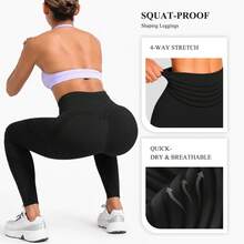 3D Body Sculpt 2.0 Compression Leggings, No Front Seam, Smooth Front - 2.0 Compression Black - View 6