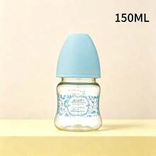 1pc/2pcs 150ml Baby Milk Bottle, 5cm Mouth Diameter, PPSU Body, Heat Resistant Up To 180°C, Soft And Comfortable Nipple, Suitable For 0-6 Months Infants Daily Use - Multicolor - View 12