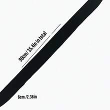 2pcs Random Color Unisex Outdoor Sports Cycling Tie Back Headband For Men, Solid Color Hairbands Adjustable Elastic Tie Headband Hair Accessory - Multicolor - View 5
