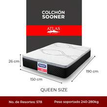 Atlas Del Descanso Mattresses - White - View 6