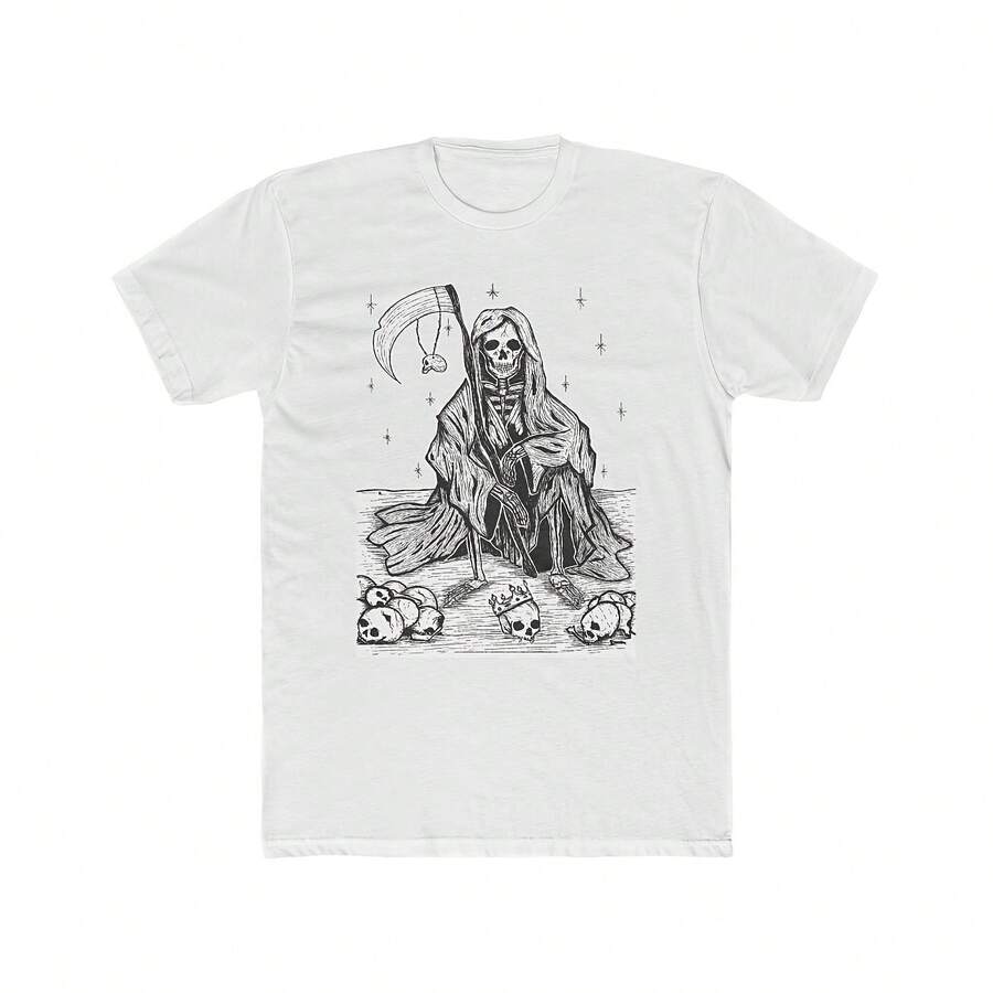 Death Graphic Tshirt Tee Grim Reaper - Style - View 1
