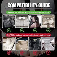 2pcs Realistic Red Eyes Lion Head Car Headrest Covers, Beast King Universal Elastic Car Headrest Protector, Holiday Costume Prop Mask - Black - View 9