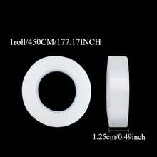 177.17 Inches Breathable Tearable Clear Tape, Wear-Resistant Foot Tape, High Viscosity Transparent Tape For Eyelid, Heel Protection, Foot Care, Home, Outdoor & Travel - White - View 8