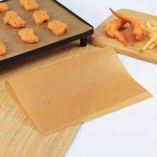 1/50/100 Lembar Kertas Panggang Anti Lengket Tanpa Pemutih Ukuran 9x13 Inci, Sudah Dipotong Seperempat Ukuran, Cocok Untuk Oven, Panggangan, Penggorengan Udara, Mengukus, Untuk Roti, Kue, dan Biskuit - MultiWarna - View 2