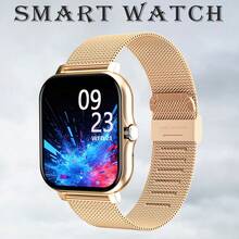 Unisex Smart Watch, Multiple Sports Modes, Message And Call Notifications, Multi-Function Sports Smart Watch, Perfect Gift For Parties, Holidays, Birthdays - Gold - View 11