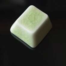 Cracked Ceramic Keycaps WASD Supplement Keys F-Row Supplement Keys Smooth Uniform Translucent Mechanical Keyboard Keycaps OEM Height - View 5