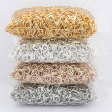 100pcs Random Mixed Color Lobster Clasp, Suitable For DIY Phone Chain End Clasp, Jewelry Clasp, Necklace, Bracelet, Anklet, Jewelry Making, Keychain, Bag Pendant, Accessory Making Material, DIY Jewelry Making Parts - Lobster Claw Clasp - View 1