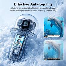 For Osmo Pocket 4P PULUZ 50m Underwater Waterproof Housing Diving Cover (Transparent) - View 7