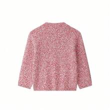 Autumn/Winter New Women's European & American Style Fashion Minimalist Versatile Single-Breasted Knit Cardigan - Pink - View 4