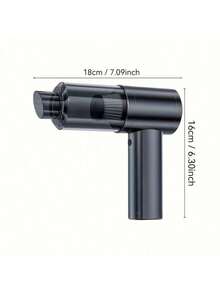 CHIGO High Power Cordless Handheld Vacuum Cleaner, 2-In-1 Blow And Suction Function, HEPA Filter, USB Charging. Portable Air Duster, Suitable For Sofa, Chair And Home Cleaning. Car Vacuum Cleaner, Can Clean Keyboard, Dust Collector, Suitable For Tech Enthusiasts And Pet Owners - Multicolor - View 2