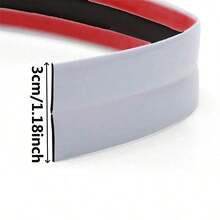 1 Roll 2cm X 3m Self-Adhesive Decorative Edge Tape, PVC Wall Trim, For Tile Edges And Corner Decoration - A - View 12