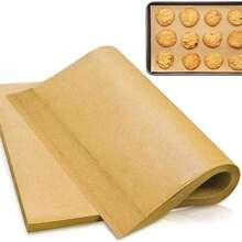 1/50/100 Lembar Kertas Panggang Anti Lengket Tanpa Pemutih Ukuran 9x13 Inci, Sudah Dipotong Seperempat Ukuran, Cocok Untuk Oven, Panggangan, Penggorengan Udara, Mengukus, Untuk Roti, Kue, dan Biskuit - MultiWarna - View 3