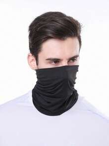 4 miếng mặt nạ che mặt và cổ chống nắng, chống gió - Đen + Xám + Xanh Navy + Tím - Xem 6