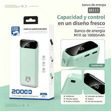 10000mAh con pantalla digital, control visible en cada carga - Tipo de Enchufe A Japonés (100V) - Ver 4