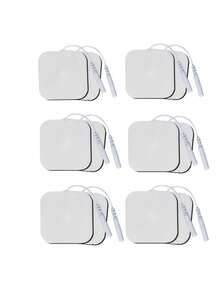 8 قطع من رقع القماش غير المنسوج المربعة، مناسبة لليوغا والتدليك - A - مشاهدة 8