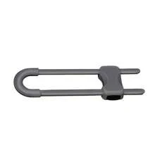 Cabinet Lock, Baby Safety U-Shaped Child Safety Lock, Sliding Drawer Lock, Tool-Free Installation Child Proof Lock, Handle Cabinet Door Latch, Easy To Use - Multicolor - View 8