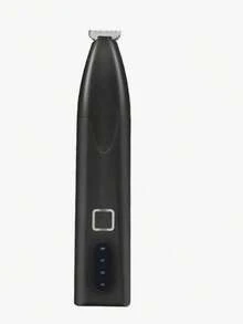 3-In-1 Pet Grooming Scissors, Low Noise Cat & Dog Hair Clipper, Battery/USB Powered, With LED Light, Multi-Function Clipper For Paws, Eyes, Ears, Face And Sensitive Areas, Wireless Pet Hair Clipper, Professional Pet Grooming Scissors - A - View 10