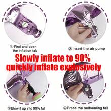 Halloween Bat Foil Balloon Set, Featuring Black Mysterious Bat Pattern Design, Adding A Touch Of Excitement And Fun To Your Holiday Decor, Perfect For Halloween Party Decoration, Atmosphere Creation And Theme Celebration, Suitable For Christmas And Halloween - Bat - View 7