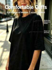 Women T-Shirts - Black - View 10