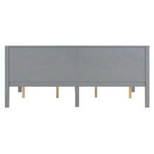 Full Size Daybed Gray - Gray + Solid Wood + Full1 - View 8