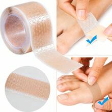 3/6 Gulungan Pita Pelindung Anti Gesekan Transparan, Balutan Perekat Diri yang Lembut dan Bernapas, Pas untuk Jari Kaki, Tumit, Pergelangan Kaki, dan Jari Tangan, Nyaman Dipakai - Berbagai Gaya - View 2