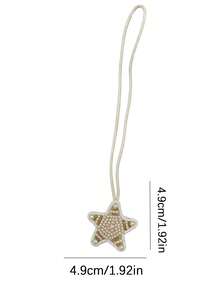 Handmade Beaded Ocean Creatures Bag Charm Set Starfish, Seahorse, Octopus & Lobster Fabric Appliques Accessories - Multicolor - View 13