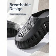 House Slippers - Black - View 4