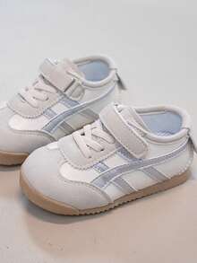 Giày leo núi cho bé trai phối màu vàng nâu, đế dày chống trượt, giày thể thao outdoor sneaker - Bạc - Xem 1