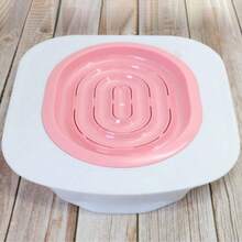 Cat Toilet Training Seat, Reusable Pet Cat Litter Alternative Training Kit, Gradual Inner Ring Reduction Training System, Suitable For Indoor Cats, Home Bathroom Toilet Squatting Training Supplies, Can Replace Cat Litter Box - Multicolor - View 6
