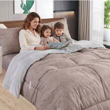 Casaisla Home Collection Comforter Sets - Light Grey - View 3