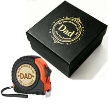 1pc Tape Measure Gift For Dad - Inch And Centimeter Units, Shockproof, Thickened Design, High Precision, Durable Steel Tape Measure With Locking Function, Perfect Touching Gift For Father's Day, Birthday, Christmas - Craftsman Woodworking Tool - Multicolor - View 13