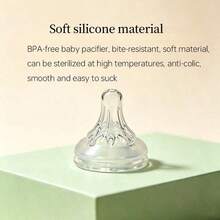 1pc/2pcs 150ml Baby Milk Bottle, 5cm Mouth Diameter, PPSU Body, Heat Resistant Up To 180°C, Soft And Comfortable Nipple, Suitable For 0-6 Months Infants Daily Use - Multicolor - View 3
