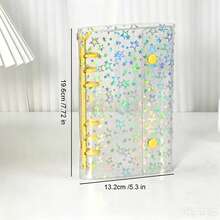 A6 Aurora Star Colorful Loose-Leaf Binder, Fan Merchandise, Sticker Book, Photo Storage Bag, Photo Album, Budget Planner, Diary, Notebook, Office Supplies - Shape - View 8