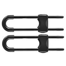 Cabinet Lock, Baby Safety U-Shaped Child Safety Lock, Sliding Drawer Lock, Tool-Free Installation Child Proof Lock, Handle Cabinet Door Latch, Easy To Use - Multicolor - View 9