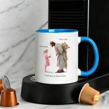 God's Plan Is Always Better Christian Coffee Mug, Jesus Faith Inspirational Religious Ceramic Cup Gift, Ideal For Juice,Milk, Coffee- Perfect Birthday And Holiday Gift For Family,Gift For Him, Funny Mug - Multicolor - View 15