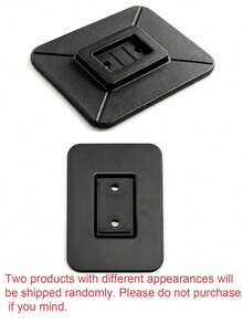 Half Set RV Awning Support Pads, Stable Base For Soft Ground, Gravel, Grass And Sand, Anti-Sink Pads, RV And Camping Vehicle Accessories, Surprise Gift For RV Travel Enthusiasts - Black - View 3