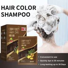 Shampoo Tinte 3 en 1 Colorante para Cabello, Fórmula Suave con Extractos Herbales, Tiñe en 15 Minutos Cubre Canas, Tonos Negro, Castaño y Rojo Burgundy, Hidrata y Da Brillo Natural, Ideal para Uso Doméstico en Baño, Para Mujeres y Hombres que Desean Cambiar de Look sin Ir al Salón, Champú Colorante Multiusos, - Champú colorante - Ver 2
