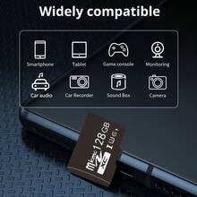 1 PC 512GB/256GB/128GB/64GB/32GB/16GB High-Speed Flash TF Card With Adapter - U3 C10 Memory For Tablet, Camera, Mobile Phone, Laptop, PC, Car Audio, Game Console - Aesthetic Memory Card Design | Durable Construction, Memory Cards For Digital Camera - Adapter Set - View 6