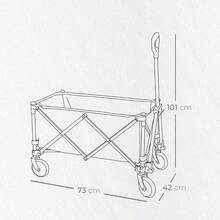 Carts & Wagons, Shopping Trolleys - Greyish Blue - View 7
