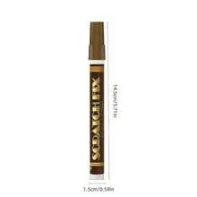 Color Touch-Up Pen, Repair Pen, Paint Touch-Up Pen, Covers Jewelry Surface Wear, Fading And Scratches, Restores Gloss. Smooth And Even Ink Flow, Suitable For All Accessories. Home DIY Jewelry Repair Tool, Easily Fixes Faded Imperfections, Restores Old Jewelry To A Bright Texture - Rectangle - View 2