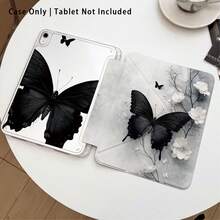 Butterfly, Flower And Other Pattern Painted Effect Tablet Protective Case With Stand, Suitable For Honor 8/9/10/X8/X8A/X9/X8Pro/X9Pro And Other Models/ MatePad Se 11 Inch/MatePad 11 Inch/11.5 Inch, MatePad Pro Apple 10th/11th Gen 2025 (A16), Galaxy Tab A7/A9 And Other Popular Models - Style 22 - View 2