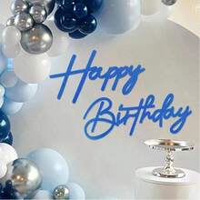 Happy Birthday Decoration, Felt Happy Birthday Letter Sign With Adhesive Backing, Suitable For Balloon Arch, Birthday Backdrop Wall Banner, Birthday Party Decoration, Balloon Arch Backdrop Decoration, Baby Shower And Birthday Party Photo Booth Backdrop, Arch Backdrop Cover, Birthday Banner, Happy Birthday Sign - Multiple Styles - View 8