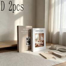 2/3pcs Home Fashion Faux Book Decor, Luxury Decorative Books, Living Room Decor, Home Decor, Coffee Table Books, Modern Fashion Decorative Books, Stackable Display Books, Hotel Decor, Gift - Decor Book - View 16