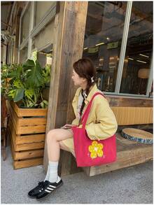 Women Crossbody - Red - View 6