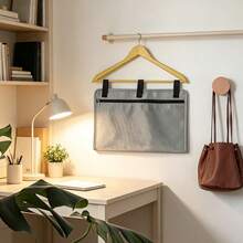 Hidden Closet Wallet Storage Hanging Bag, Can Be Used For Storing Documents, Tickets, Watches And Other Valuable Items Separately, Hidden Closet Hanging Bag (Multiple Colors Available) - View 2
