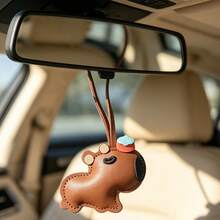 JRESSIAL Multi-Color Cute Capybara Leather Bag Charm, Cartoon Animal Pendant, Handbag Strap Decoration, Handbag Backpack Ornament, Sweet Gift For Women - Multicolor - View 8