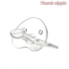 1pc/2pcs Transparent Silicone Baby Pacifier, Silicone Material, Heat Resistant Up To 120°C, Sterilizable, Material, Soft And Elastic, Easy To Clean, Day And Night Models, Suitable For Babies 3 Months And Older For Daily Use - Clear - View 10