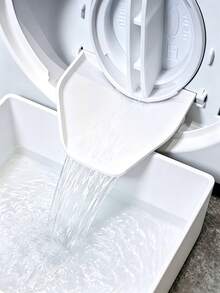 1pc Washing Machine Drain Tray, Laundry Room Essential Floor Protection Pan, Prevent Water Overflow, Durable Home Storage Solution Accessory, Suitable For Laundry Area Cleaning Supplies, Halloween, Wedding, Christmas, Candy Bag, Room Decor - Multicolor - View 2