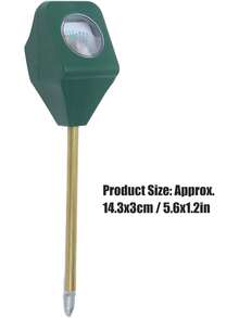 Soil Moisture Meter Tester, Suitable For Indoor/Outdoor Garden, Farm, Lawn, Potted Plants, Succulents, Soil Measurement Instrument With Easy-To-Read Pointer Dial (5.6 Inch) K8BQ - Green - View 9